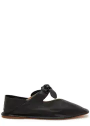 Hereu Llasada Leather Ballet Flats - Black - 37 (IT37 / UK4) 37 (IT37 / UK4)