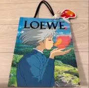 Loewe x Studio Ghibli Howl's Moving Castle Paper Shopping Bag Sophie Howl Calcif