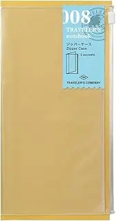 Midori Traveler'S Notebook Refill #8 Clear Zipper Pocker