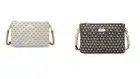 Miss Serenade Dylan Vegan Leather Crossbody Bag Black or Beige
