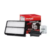 Ryco Oil Air Fuel Filter Service Kit for Toyota Tarago TCR10 TCR11 TCR20 TCR21R