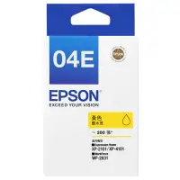 在飛比找momo購物網優惠-【EPSON】04E 原廠黃色墨水匣(T04E450)