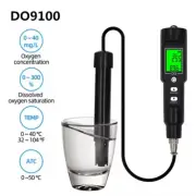 Dissolved DO Oxygen Meter Probe Tester 0-40mg/l saturation: 0.0-300% DO9100