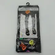Print Tights Skull Crossbones Girls New Halloween Age 3+