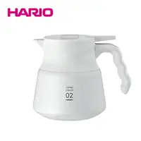 在飛比找樂天市場購物網優惠-《HARIO》V60不鏽鋼保溫咖啡壺白PLUS 600ml 