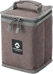 CAPMING Gases Cylinder Carrying Bag Camping Cooking Gases Tanks Protector Pouch Portable Storage Bags Lamp Packs Multicolor One Size