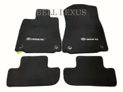 LEXUS FACTORY FLOOR MAT SET 2016-2024 RC300 RWD BLACK (for: Lexus)