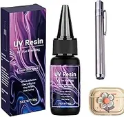 UV Adhesives | UV Light Curing Adhesive - Clear Non-marking Glass Restoration, Fast Drying Craft Sealant for Metals and Ceramics