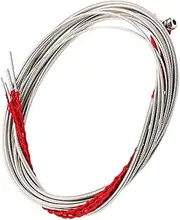 Parliky 4 String Bass Guitar Strings Set 4 Pcs Strong Metal Material Stylish Design Accurate Sound Easy Installation