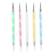 Nail Art Tool Set Nail Brush Dotting Pen Rhinestones Decoration Tin Foil Pap FST
