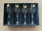 NIB Set of 4 Cristal d'Arques Fontenay Crystal Wine Glass 6 1/2oz Made in France