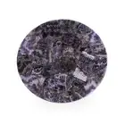Amethyst Stone Quartz Coffee Table Top, Living Room Drink Table Christmas Eve