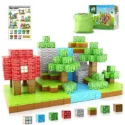 Magnetic Building Blocks Magnet Set Toys Stem Montessori Stacking Cubes