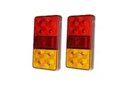 2X Led Trailer Lights Tail Lamp Stop Indicator 12V 4WD Camper Ute