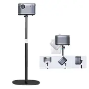 Projector Stand Floor Projector Mount with Adjustable Height 20''-50'', Unive...
