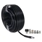 ♬ Pressure Washer Sewer Jetter Kit 100ft Drain Cleaner Hose 5800PSI 1/4 Inch NPT