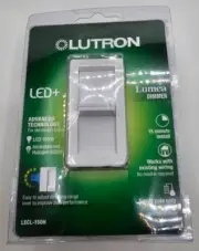 Lutron Lumea LED Slide Dimmer Switch LECL-150H-WH White 150 Watts