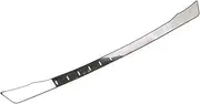 APTPKGDFDK Stainless Steel Ultra-Thin Rear Door Bumper Protector Plate Guard Cover Trim Decoration Compatible with Toyota C-HR 2016 2017 2018 2019 Chrome Style
