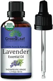 ORGANIC Lavender Essential Oil 50ml | USDA Certified | 100% Pure and Natural | Essential Oil for Relaxation, Meditation, Aromatherapy, Diffuser. Premium Quality. (50 ML, Lavender)