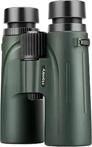 [Hontry] 8x42 Roof Binoculars, IPX6 Nitrogen-Filled Waterproof Binoculars for Hunting, Bird Watching, Cruise Ship, Travel and Safari