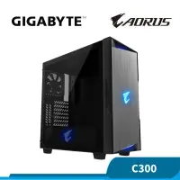 在飛比找蝦皮商城優惠-GIGABYTE 技嘉 AORUS C300 GLASS 電