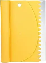 Pastry Scraper and Dough Blender - Bench Scraper for Bread with Scale | Stainless Steel Dough Bench Scraper | Flour Scraper | Pastry Cutter for Baking | Household Slicer for Home Bakers