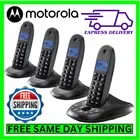 Motorola Home Phone Cordless 4-Pack Landline System w/Answering Machine