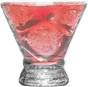 Small Cocktail Cups,200ml Wine Drinking Glasses Kit | Stylish and Tight Design Drinking Set for Family Gathering, Nightclub, Home, Bar, Cafe