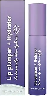 Lip Plumper, 4ml Gentle Plumping Lip Balm Gloss, Lightweight Body Skin Care Products, Beauty Accessories, Tinted Lipstick for Full-Looking