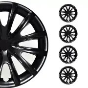 14" Wheel Covers Hubcaps for Buick Black Gloss