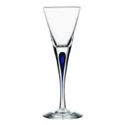 NEW Orrefors Intermezzo Blue Schnapps Glass