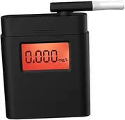 Battery-powered Portable Breath Alcohol Tester Mini Digital Alcohol Tester Backlight Lcd Display No Battery Included