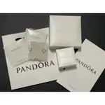 正品【PANDORA】潘朵拉 S925純銀手環 玫瑰金蛇骨鏈 串飾