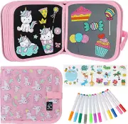 Erasable Book Doodle Set for Kids,Magic Drawing Book for Kids,Reusable Drawing B