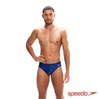 在飛比找momo購物網優惠-【SPEEDO】男 競技三角泳褲Allover V-Cut(
