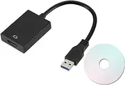 USB 2.0/USB 3.0 to HDMI Converter, HD 1080P Video Graphics Cable Converter for PC Laptop HDTV