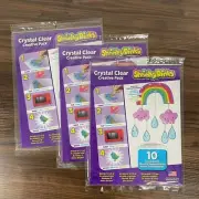 Shrinky Dinks Crystal Clear Creative Activity Kids Arts & Crafts Pack 30 Sheets