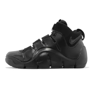 Nike 籃球鞋 Zoom LeBron IV Anthracite 黑 男鞋 LBJ 復刻 FJ1597-001