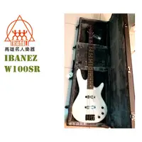 在飛比找蝦皮購物優惠-【名人樂器】Ibanez W100SR 硬盒 Case 貝斯