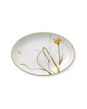 Royal Copenhagen 10.25in Flora Dandelion Oval Platter