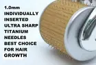 Hair Loss Treatments Derma Roller 192 Titanium Micro Needles Dermaroller 1.0mm