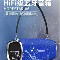 在飛比找蝦皮購物優惠-中壢 全新 大功率 HOPESTAR 超重低音 HiFi 藍