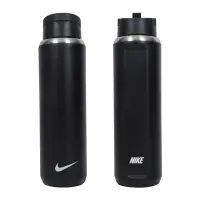 在飛比找Yahoo奇摩購物中心優惠-NIKE 吸管保冷瓶 24 OZ-慢跑 單車 登山 運動水壺