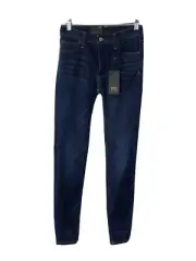 Frye Addie Skinny Pant Women's Size 25 Dark Wash Stretch Taper Leg 25x30