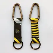 Richmond Tigers AFL Carabiner Team Logo Keyring