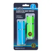 Brillar Glow in the Dark 100-Lumens Torches with Cob LED Technology 2 Pieces