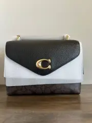 Coach Tammie Shoulder Bag In Signature Canvas
