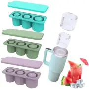 Ice Cube Tray for Stanley Silicone Ice Cube Maker3 Hollow Easy Cleaning Durable