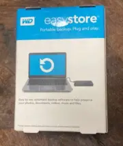 WESTERN DIGITAL WD EASYSTORE 4TB EXTERNAL 3.0 USB Back up hard drive NEW SEALED