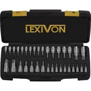 Master TORX Bit Socket Set, Premium S2 Alloy Steel | Complete 34-Piece, Solid...